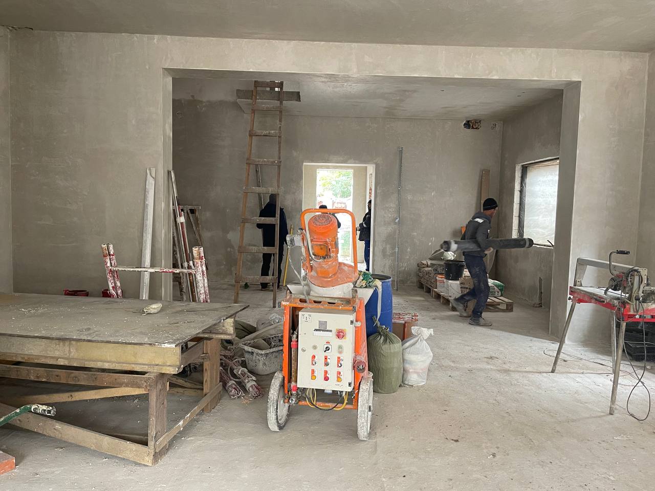 Штукатурка стен в квартире