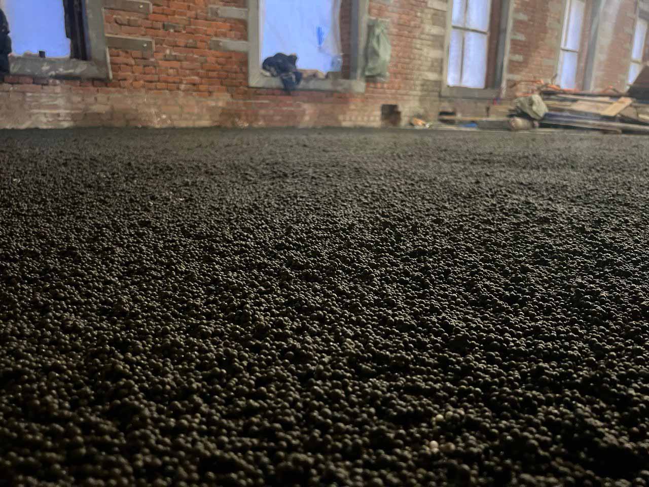 Стяжка пола из полистиролбетона